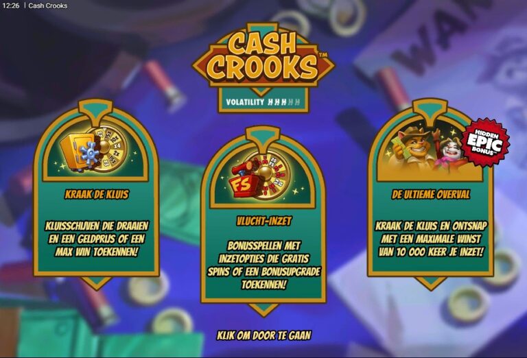 Screenshot 1 van Cash Crooks